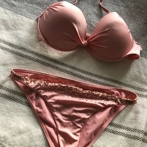Blush Victoria’s Secret Bikini set